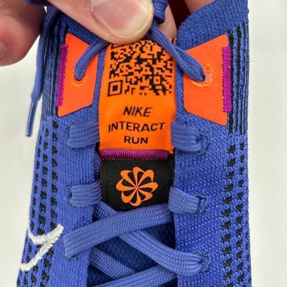 NWT Nike FD2291-404 Blue Mesh Cushioned Lace Up Sneakers - Picture 7 of 8